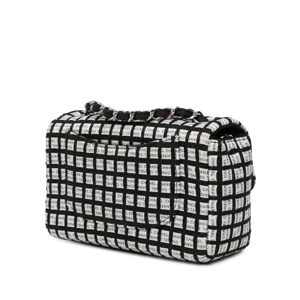 Pre-Loved Chanel Mini Rectangular Classic Ribbon Tweed Single Flap - Picture 2 of 9
